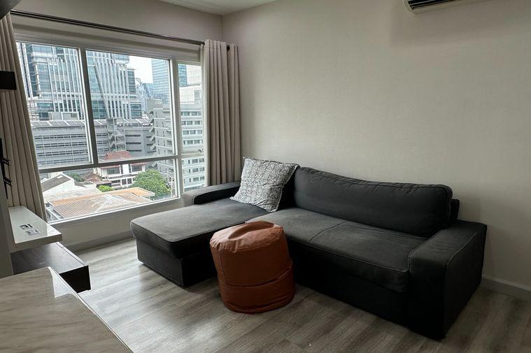รูป ขายพร้อมผู้เช่า !! Centric Sathorn - St.Louis, 2 ห้องนอน, 2 ห้องน้ำ, ชั้นสูง, ห้องมุม, ห้องหายาก, ทำเลดี !! Code C20260200022 แต่งครบ, ราคาพิเศษ!!📣📣 - รูปที่ 2/6