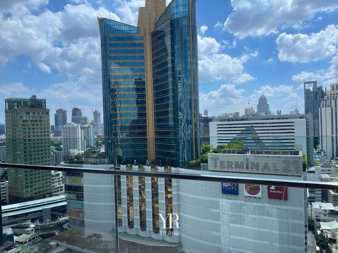 รูป ปล่อยเช่า Celes Asoke คอนโดหรูย่าน อโศก ห้องตกแต่งอย่างดี วิวเมืองมองเห็นทั้งย่านอโศก 2 ห้องนอน 2 ห้องน้ำ - รูปที่ 9/18
