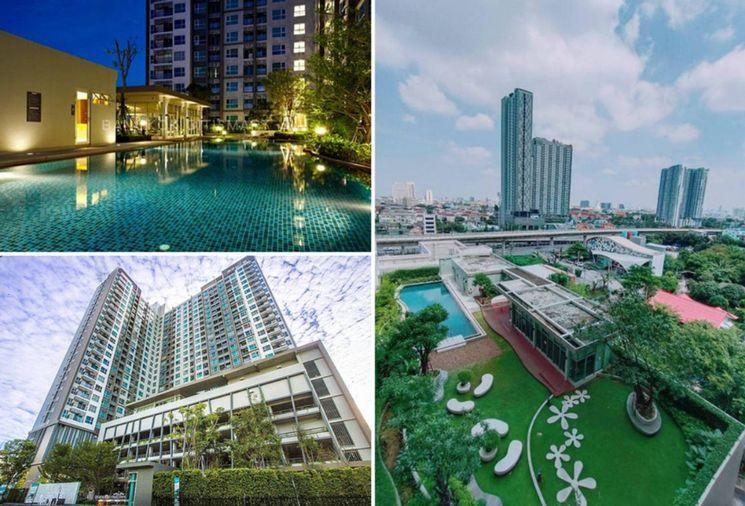 picture Corner Unit, South-Facing Balcony, Aspire Sathorn-Taksin (Timber Zone) - 11/11