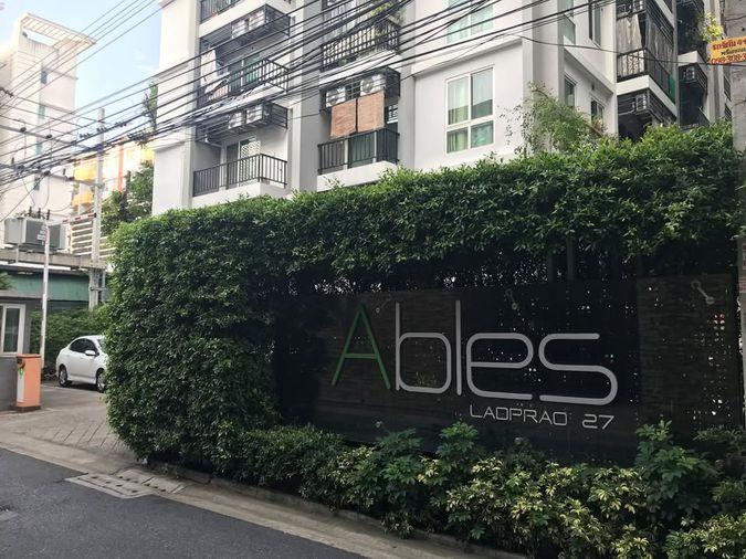 รูป ให้เช่า เอเบิล คอนโด ลาดพร้าว 27 ห้องมุม ใกล้ MRTลาดพร้าว  - รูปที่ 13/13