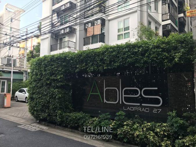 รูป ให้เช่า เอเบิล คอนโด ลาดพร้าว 27 ห้องมุม ใกล้ MRTลาดพร้าว - รูปที่ 13/13