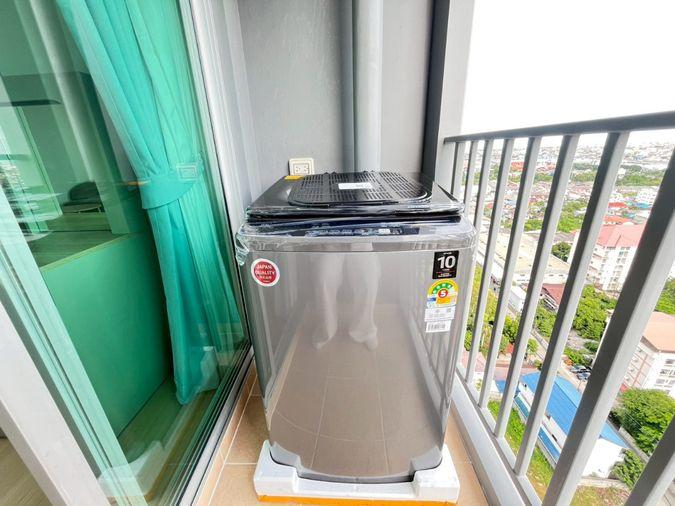 รูป PFD-08630 ให้เช่าคอนโด ศุภาลัย เวอเรนด้า สุขุมวิท 117 (Supalai Veranda Sukhumvit 117) ห้องใหม่แกะกล่อง แต่งครบพร้อมอยู่ ใกล้ BTS ปู่เจ้า 🏙️✨ - รูปที่ 10/11