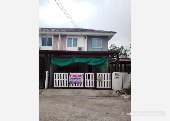 รูป Call : 094-419-9594 บ้านพฤกษา 116 รังสิต-ธัญบุรี ขายทาวน์เฮ้าส์แปลงมุม 24.4 ตารางวา 3 ห้องนอน 2 ห้องน้ำ ใกล้มหาวิทยาลัยเทคโนโลยีราชมงคลธัญบุรี - รูปที่ 1/12