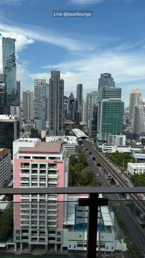 รูป The Diplomat Sathorn ไม่บล็อกวิว ชั้นสูง บรรยากาศดี โปร่งสบาย - รูปที่ 13/14
