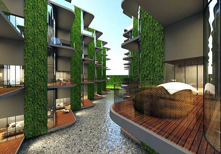 picture 🌿 Luxury Duplex Pet-Friendly 🐾 Pool-access vibe in Phrom Phong 💚 3BR private oasis near BTS 🚆 Now 140K/month ✨ - 5/8