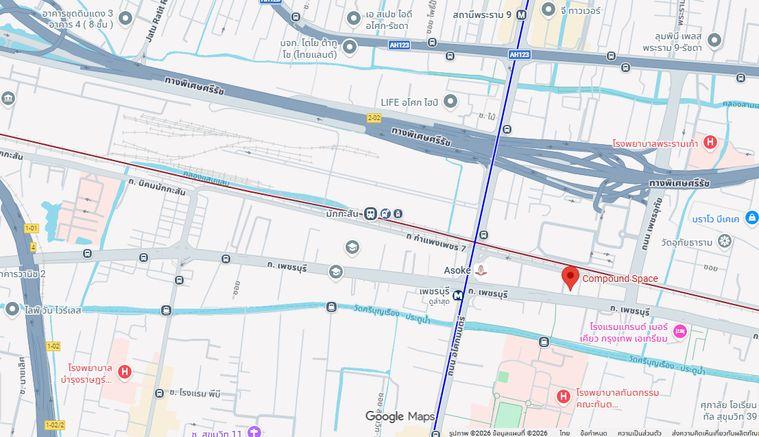 รูป Compound Space 493ตรม ชั้น1 ออฟฟิศให้เช่า ทำเลถนนเพชรบุรีตัดใหม่ ใกล้ MRT เพชรบุรี ARL มักกะสัน เหมาะทำโชว์รูม คลีนิค ศูนย์ฟิตเนส - รูปที่ 7/7