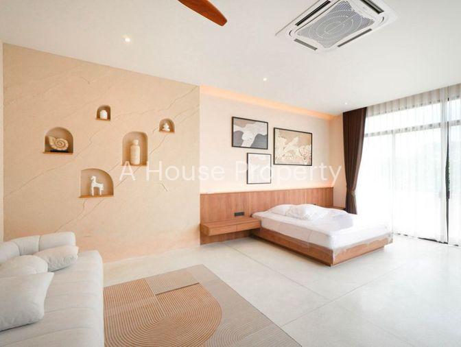 รูป บ้านเดี่ยวพูลวิลล่าใหม่เอี่ยม สไตล์มินิมอล พร้อมอยู่ ทำเลดี ศรีราชา - รูปที่ 10/20