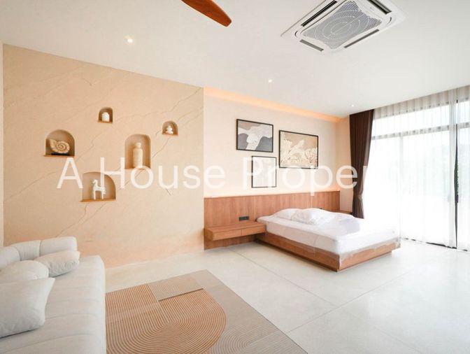 รูป บ้านเดี่ยวพูลวิลล่าใหม่เอี่ยม สไตล์มินิมอล พร้อมอยู่ ทำเลดี ศรีราชา - รูปที่ 10/20