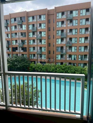รูป 💎ให้เช่าคอนโด🎉 Kave Town Colony ห้องใหญ่ 2 ห้องนอน วิวสระ✨ใกล้ ม.กรุงเทพ - รูปที่ 9/9