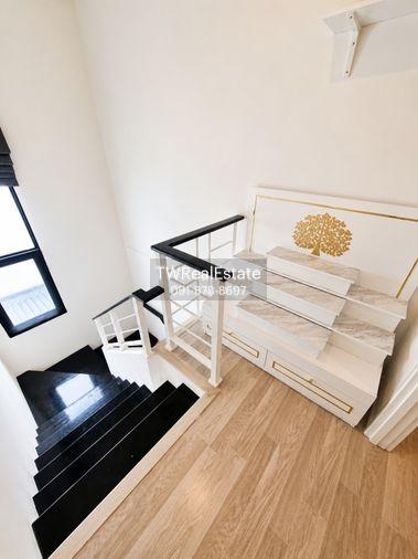รูป ขายทาวน์โฮม 3 ชั้น Patio Srinakarin – Rama 9 ทำเลกรุงเทพกรีฑา บ้านสวยพร้อมอยู่ ติดแอร์ทุกห้อง พื้นที่กว้าง 29.8 ตร.ว. ใกล้รถไฟฟ้า ทางด่วน - รูปที่ 14/21