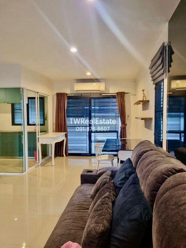 รูป ขายทาวน์โฮม 3 ชั้น Patio Srinakarin – Rama 9 ทำเลกรุงเทพกรีฑา บ้านสวยพร้อมอยู่ ติดแอร์ทุกห้อง พื้นที่กว้าง 29.8 ตร.ว. ใกล้รถไฟฟ้า ทางด่วน - รูปที่ 3/21