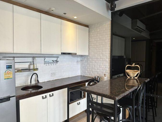 รูป 🔥 The Lofts Ekkamai ห้อง Loft เพดานสูง ใกล้ทองหล่อ เพียง 35,000 บาท ✨ 1 ห้องนอน 47.5 ตร.ม. ชั้น 17 ดีไซน์หรูโปร่งโล่ง พร้อมเข้าอยู่ - รูปที่ 10/24