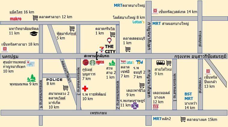 picture Luxurious detached house for sale! The City Pinklao Borommaratchachonnani 62/4 (H6903) - 19/19