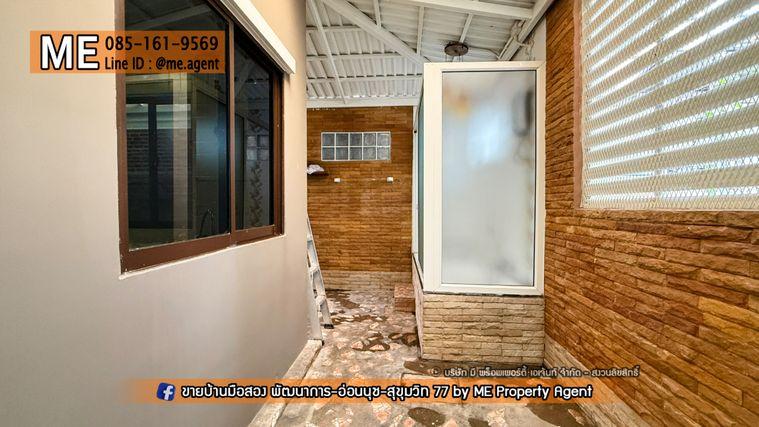 รูป ให้เช่า บ้านเดี่ยว หน้าสวน พฤกษาวิลล์ 73 พัฒนาการ 38 3 นอน 2 น้ำ เฟอร์ครบ อยู่ต้นโครงการ ใกล้ สุขุมวิท ทองหล่อ โทร 064-954-9619 (RBA32-43) - รูปที่ 6/23