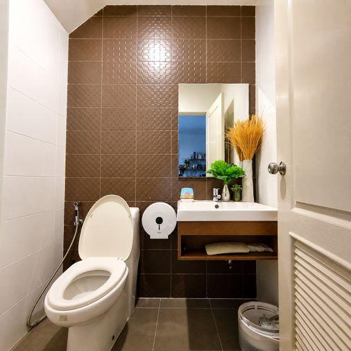 รูป ขายทาวน์โฮม 3 ชั้น Patio Srinakarin – Rama 9 ทำเลกรุงเทพกรีฑา บ้านสวยพร้อมอยู่ ติดแอร์ทุกห้อง พื้นที่กว้าง 29.8 ตร.ว. ใกล้รถไฟฟ้า ทางด่วน - รูปที่ 7/21