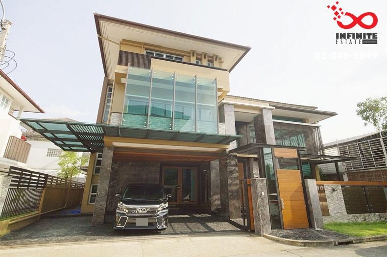 รูป ขายบ้านเดี่ยว 3 ชั้น แกรนด์ บางกอกบูเลอวาร์ด เกษตร-นวมินทร์ หลังริม ดีไซน์หรู พร้อมอยู่ - รูปที่ 1/19