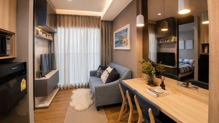 picture 🍀🍀 Cozy Room 🍀 For Rent 📍 The Lumpini 24 🌸  🚆 Near BTS Phrom Phong 📲 Line: @rent2022 ✨ Beautiful Room | Ready to Move In 🔖  Code: A09955 - 4/8