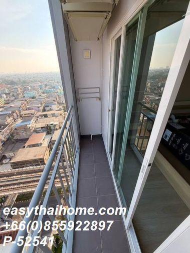 รูป P-52541 ลุมพินี วิลล์ จรัญ–ไฟฉาย 🔥 คอนโดชั้นสูง วิวเมือง ใกล้ MRT จรัญฯ 13 พร้อมเครื่องซักผ้า เข้าอยู่ได้ทันที! 🔥  - รูปที่ 8/22