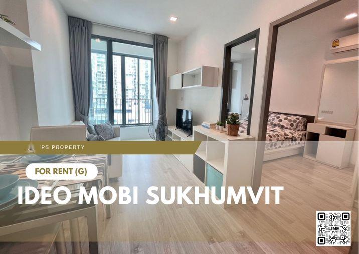รูป ให้เช่า ✨ IDEO Mobi Sukhumvit ✨ เฟอร์นิเจอร์ และ เครื่องใช้ไฟฟ้าครบ ใกล้ BTS อ่อนนุช - รูปที่ 1/7