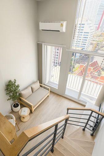 รูป คอนโด Culture Chula ห้อง Duplex 36 ตร.ม. ใกล้จุฬา โทร 063-6165390 - รูปที่ 2/4