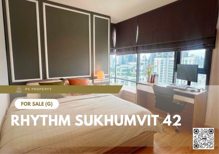 picture Urgent Sale 📍 Rhythm Sukhumvit 42 📍 2 bedrooms, 2 bathrooms, next to Ekkamai BTS station. - 1/8