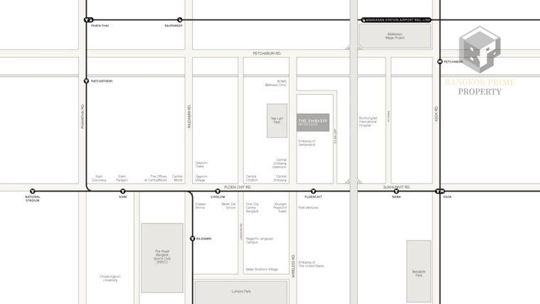 รูป The Embassy Wireless | Urgent Sale! The Embassy Wireless – High-floor unit with a great view on Wireless Road #2026052814712 - รูปที่ 4/5