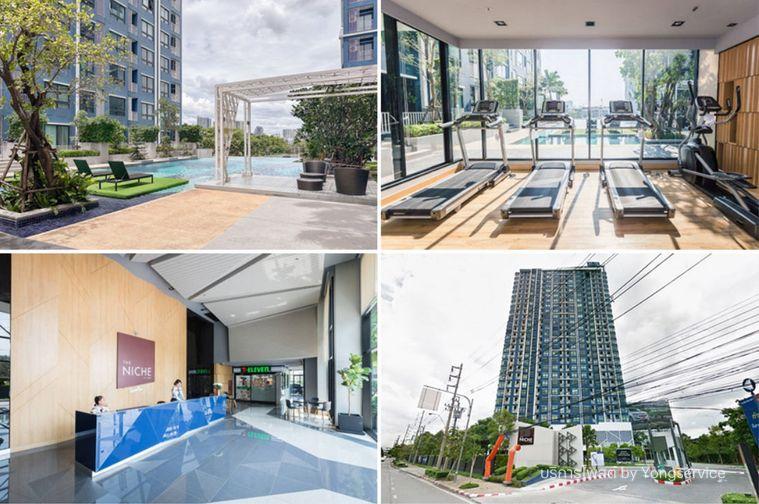 picture Call : 063-963-0333 Condo Niche Mono Ratchavipha 30.25 sq.m 1Bed 20th floor Clear View, Ready to move in - 11/13
