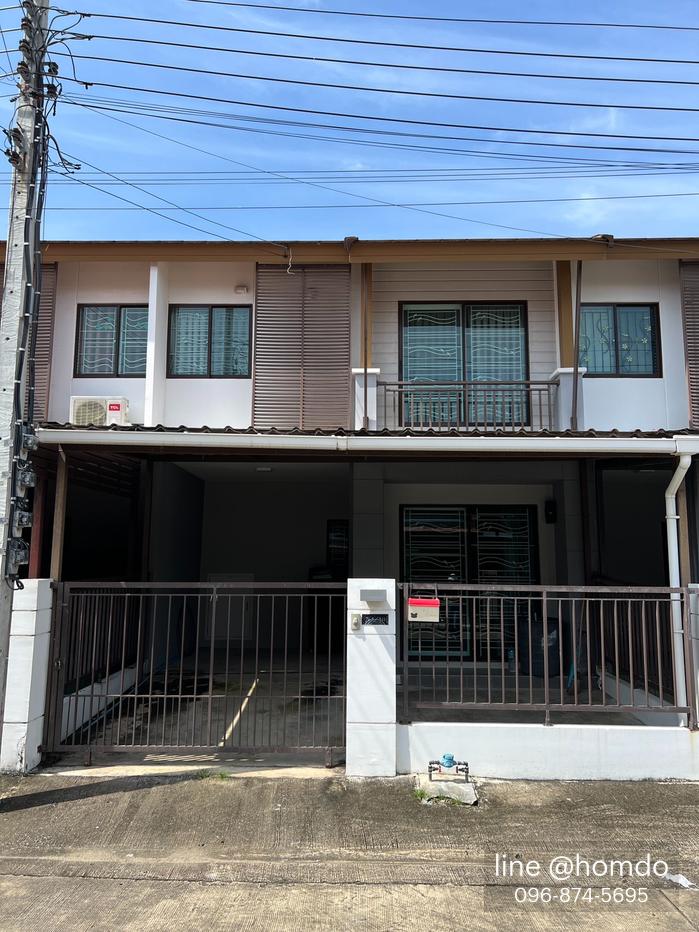 รูป ขายทาวน์เฮ้าส์ พฤกษาวิลล์ 73 พัฒนาการ-อ่อนนุช-ศรีนครินทร์ 🏠 ทำเลทอง 3 สาย เข้าออกได้หมด! - รูปที่ 1/11