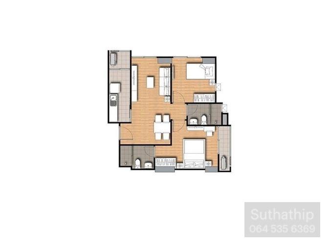 picture ✨Condo for Rent : Supalai Veranda Rama 9 (AP-02) ( line : @condo91 ) - 7/7
