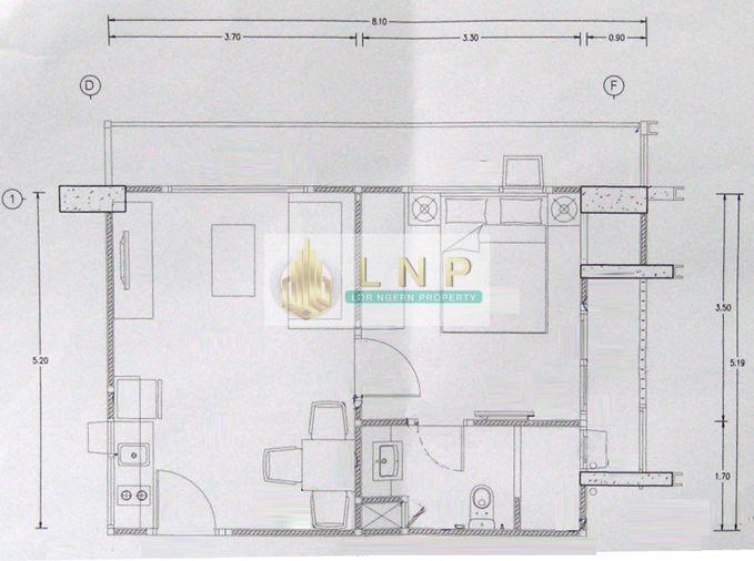 รูป 🏢 ให้เช่าคอนโด : Morning Side Heights Ratchada 30 (มอร์นิ่งไซด์ ไฮท์ รัชดา 30) รหัสทรัพย์ | 📌LNP-C13702 - รูปที่ 15/15