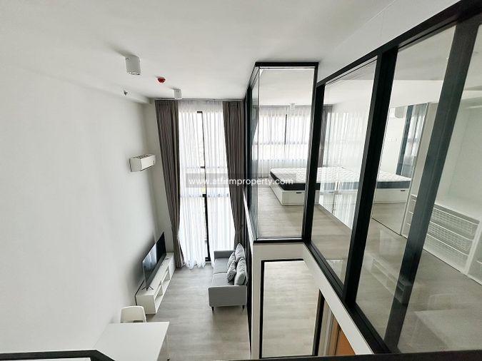รูป 💥💥ปล่อยเช่า!! คอนโด IDEO Charan 70 Riverview ขนาด 51.43 ตรม.ชั้น 35 แต่งครบ สนใจ Line ID: @atfirm💥💥 - รูปที่ 6/6