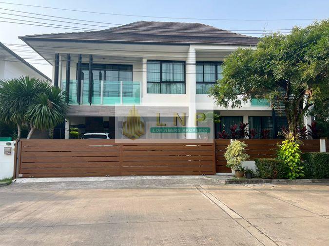 รูป 🏠 ให้เช่าบ้าน : Blue Lagoon 2 Bangna - Wongwaen (บลูลากูน 2 บางนา - วงแหวน) รหัสทรัพย์ | 📌LNP-H1055 - รูปที่ 1/17