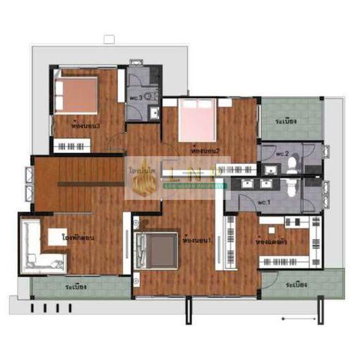 รูป 🏠 ให้เช่าบ้าน : Blue Lagoon 2 Bangna - Wongwaen (บลูลากูน 2 บางนา - วงแหวน) รหัสทรัพย์ | 📌LNP-H1055 - รูปที่ 17/17