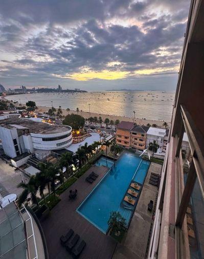 รูป KT0451📲LineID @556ryccg🏄‍♂️64 ตรม 1ห้องนอน ชั้น13 🏖️วิวชายหาดพัทยา🌴Northshore Condo พัทยาสาย1 - รูปที่ 3/15