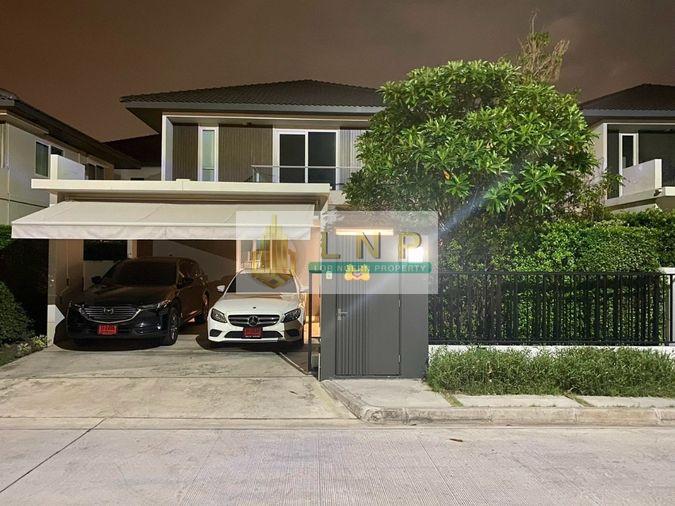 รูป 🏠 ให้เช่าบ้าน : Mantana Onnut - Wongwaen 5 (มัณฑนา อ่อนนุช - วงแหวน 5) รหัสทรัพย์ | 📌LNP-H1056 - รูปที่ 1/23