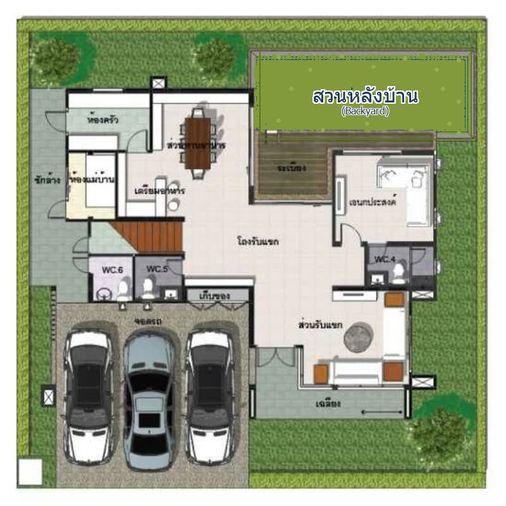 รูป 🏠 ให้เช่าบ้าน : Blue Lagoon 2 Bangna - Wongwaen (บลูลากูน 2 บางนา - วงแหวน)   รหัสทรัพย์ | 📌LNP-H1055 - รูปที่ 16/17