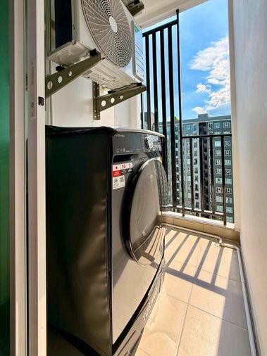 รูป 🏙️ ให้เช่า Regent Home Bangna | ห้องแต่งสวย ชั้นสูง วิวสระ พร้อมเครื่องซักผ้า ✨ - รูปที่ 6/6