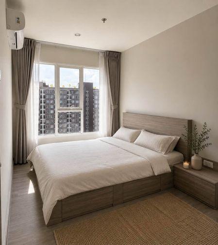 รูป 🏙️ ให้เช่า Regent Home Bangna | ห้องแต่งสวย ชั้นสูง วิวสระ พร้อมเครื่องซักผ้า ✨ - รูปที่ 1/6