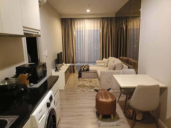 รูป 💥💥ให้เช่าห้องพร้อมอยู่!! แอมเบอร์ by อีสเทิร์น สตาร์ 1Bed 35 ตรม.ชั้น 17 แต่งครบ Fully Furnished!! สนใจ Line ID: @atfirm💥💥 - รูปที่ 1/14