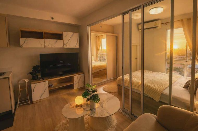 รูป 🏢 ให้เช่าคอนโด : A Space Me Rattanathibet (เอ สเปซ มี รัตนาธิเบศร์)   รหัสทรัพย์ | 📌LNP-C13745  - รูปที่ 4/13