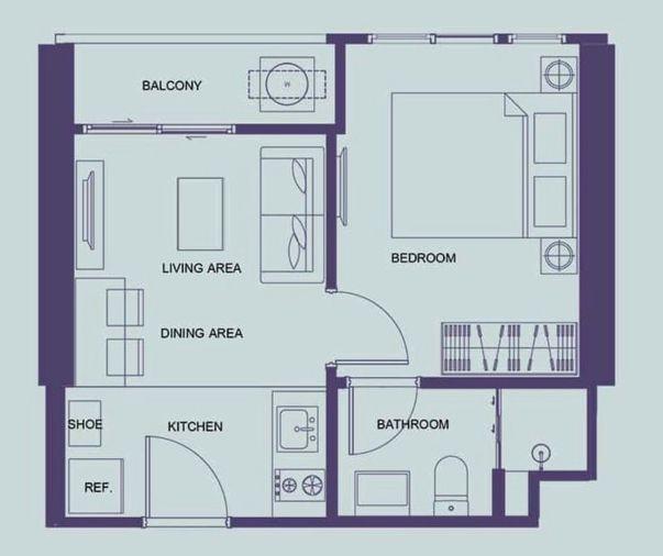 รูป 🏢 ให้เช่าคอนโด : XT EKKAMAI (เอ็กซ์ที เอกมัย)   รหัสทรัพย์ | 📌LNP-C13764   - รูปที่ 10/10