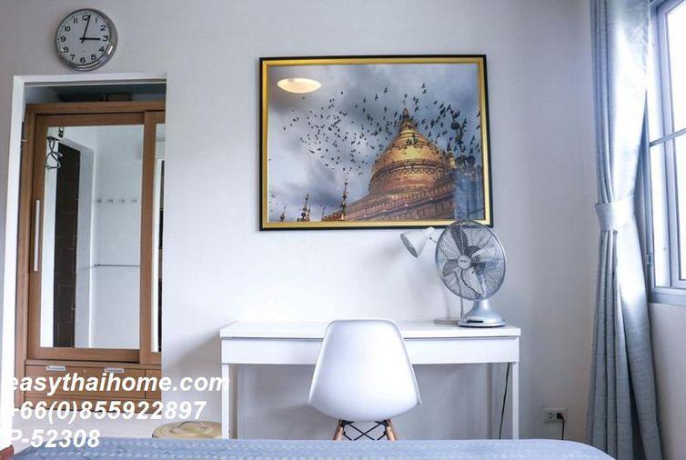 รูป P-52308 > คอนโดให้เช่า Condo One Thonglor ห้องสตูดิโอ ชั้น 6 วิวสระว่ายน้ำ ใกล้ BTS ทองหล่อ Line: @easythaihome 085-592-2897 - รูปที่ 5/9