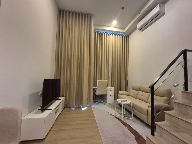 รูป ให้เช่าคอนโด Duplex (ห้องใหม่แกะกล่อง) Origin Bangkhunnon ใกล้ รพ.ศิริราช  24000 - รูปที่ 8/13