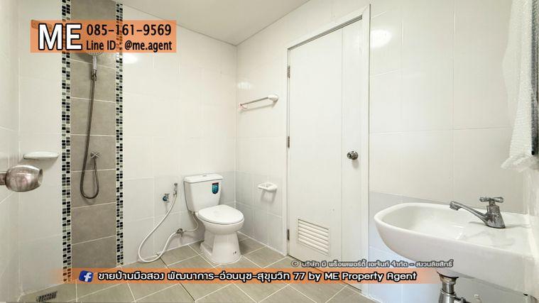 รูป ขาย ทาวน์เฮ้าส์ 2 ชั้น วิลเลตไลท์ พัฒนาการ 38 ติดถนนเมน อยู่ต้นโครงการ ใกล้เอกมัย-ทองหล่อ-สุขุมวิท โทร 085-161-9569 (TF57-19) - รูปที่ 18/21