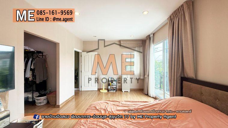รูป ขาย บ้านเดี่ยว ภัสสร เพรสทีจ พัฒนาการ 38 แปลนใหญ่ 4 ที่จอดรถ อยู่ถนนเมน ใกล้เอกมัย ทองหล่อ สุขุมวิท โทร 085-161-9569 (BH28-91) - รูปที่ 23/25