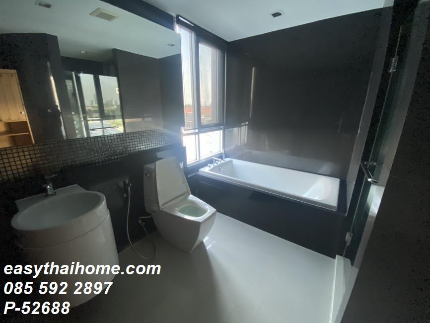 รูป P-52688 (ขายคอนโดใกล้ BTS สุรศักดิ์) ริทึ่ม สาทร ห้อง 1นอน1น้ำ ชั้น3 วิวเมือง Line: @easythaihome 085-592-2897 - รูปที่ 9/9