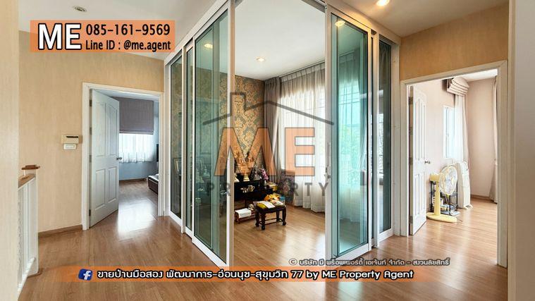 รูป ขาย บ้านเดี่ยว ภัสสร เพรสทีจ พัฒนาการ 38 แปลนใหญ่ 4 ที่จอดรถ อยู่ถนนเมน ใกล้เอกมัย ทองหล่อ สุขุมวิท โทร 085-161-9569 (BH28-91) - รูปที่ 24/25