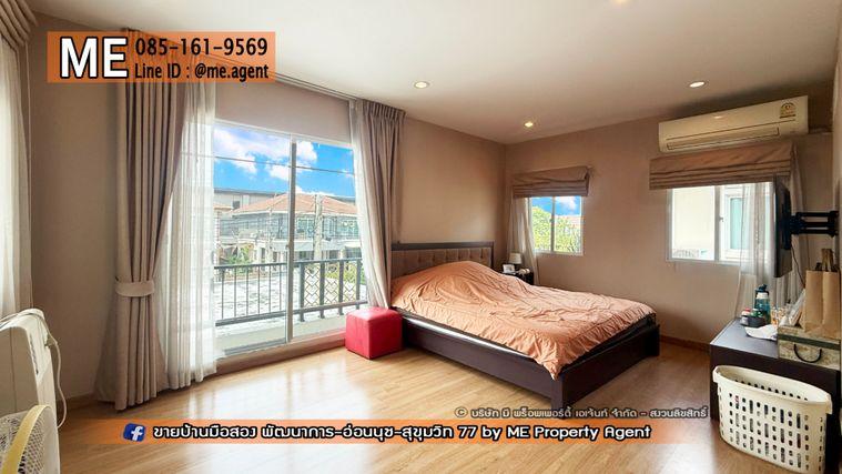 รูป ขาย บ้านเดี่ยว ภัสสร เพรสทีจ พัฒนาการ 38 แปลนใหญ่ 4 ที่จอดรถ อยู่ถนนเมน ใกล้เอกมัย ทองหล่อ สุขุมวิท โทร 085-161-9569 (BH28-91) - รูปที่ 21/25