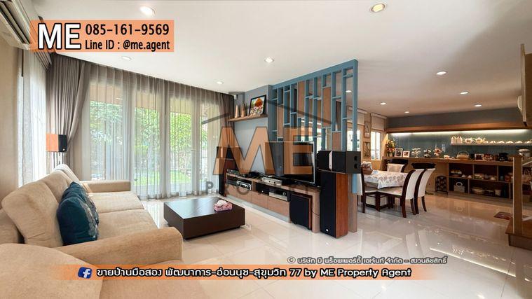 รูป ขาย บ้านเดี่ยว ภัสสร เพรสทีจ พัฒนาการ 38 แปลนใหญ่ 4 ที่จอดรถ อยู่ถนนเมน ใกล้เอกมัย ทองหล่อ สุขุมวิท โทร 085-161-9569 (BH28-91) - รูปที่ 9/25