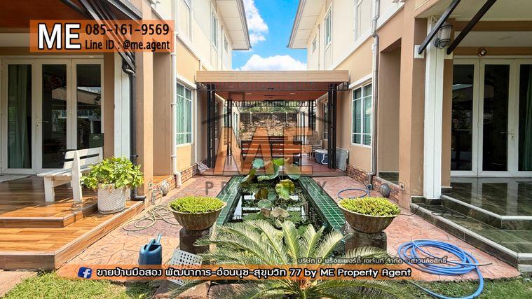 รูป ขาย บ้านเดี่ยว ภัสสร เพรสทีจ พัฒนาการ 38 แปลนใหญ่ 4 ที่จอดรถ อยู่ถนนเมน ใกล้เอกมัย ทองหล่อ สุขุมวิท โทร 085-161-9569 (BH28-91) - รูปที่ 6/25